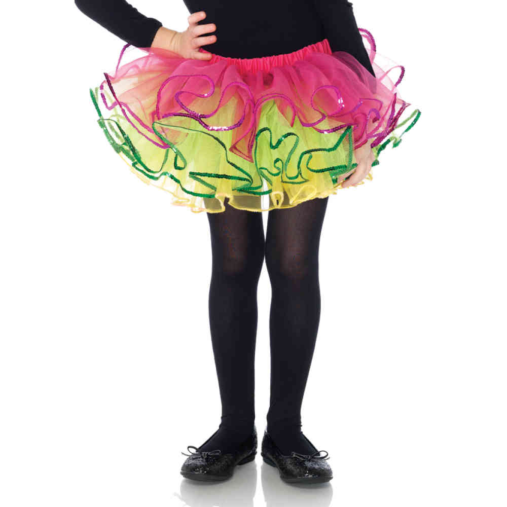 Leg Avenue - Rainbow Tutu des Enfants - Multicolore